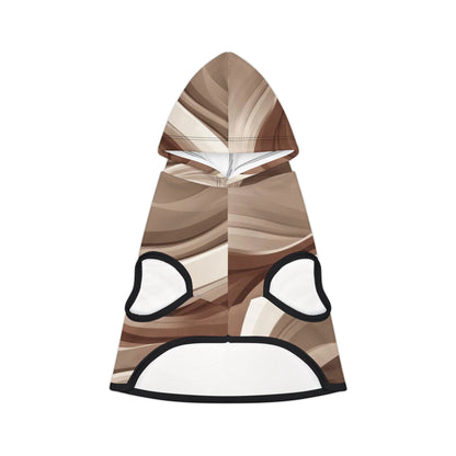 Minimalist Dog Hoodie with Soft Rib Trim