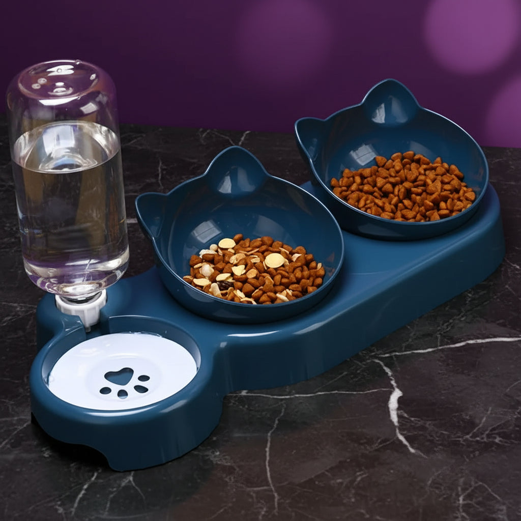 PET BOWL CAT BOWL SNIFFWAGGLEANDWALK