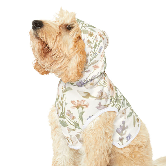 222 Botanical Pet Hoodie – Side Profile