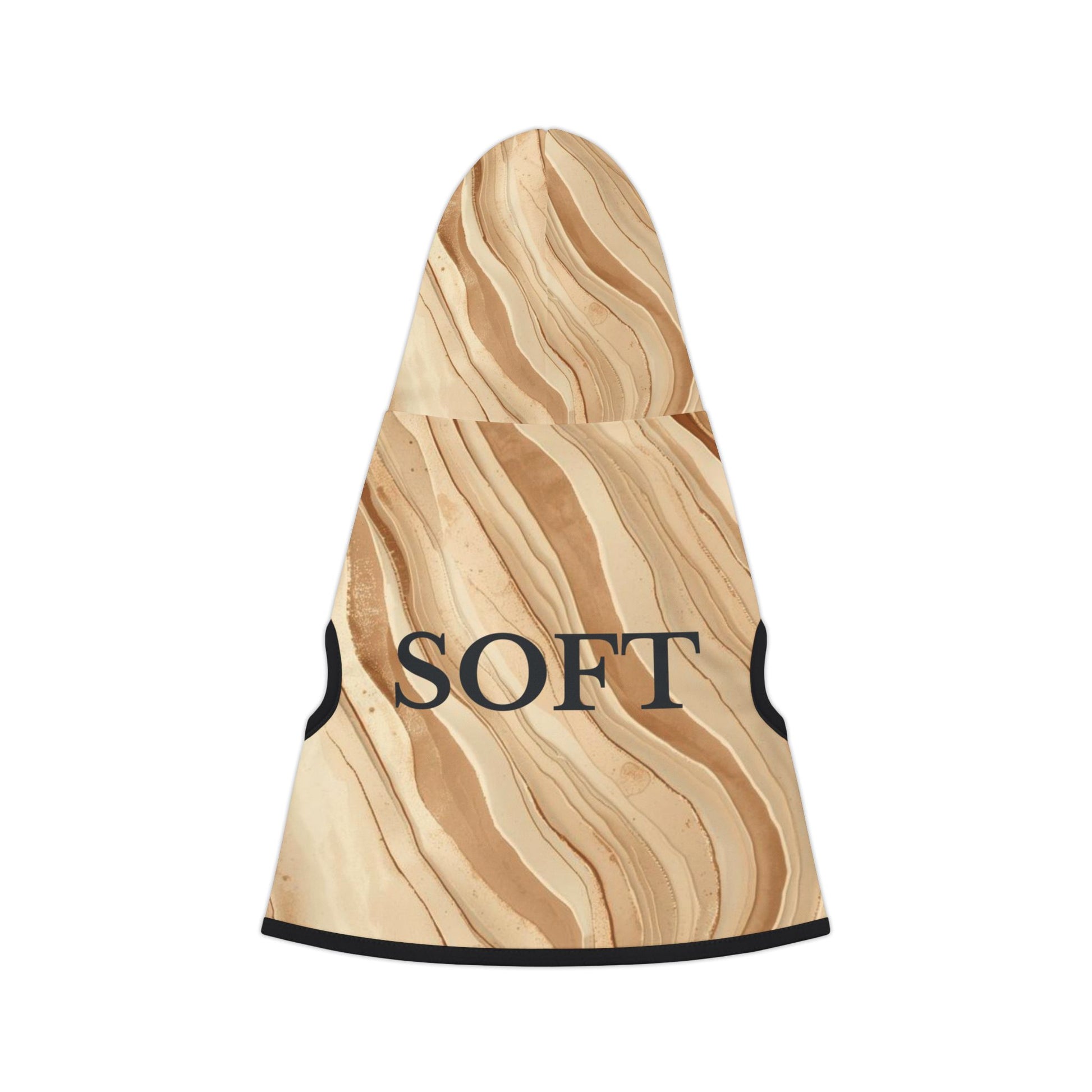 Minimalist Abstract Dog Hoodie Close-Up