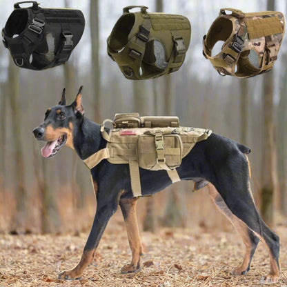 🐾 SniffWaggleNWalk™ Military Vest - Sniff Waggle And Walk