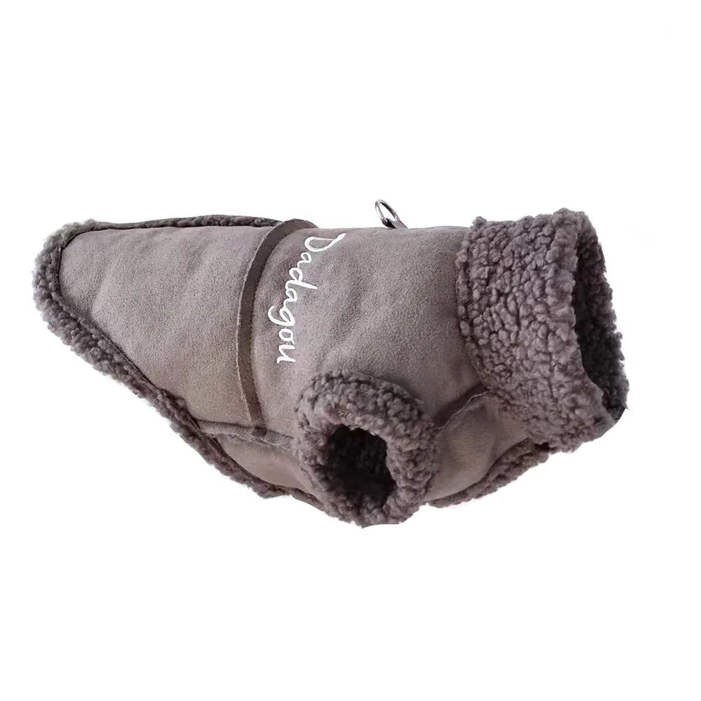 Sniffwagglendwalk® British Style Lamb Fleece Jacket. - Sniff Waggle And Walk