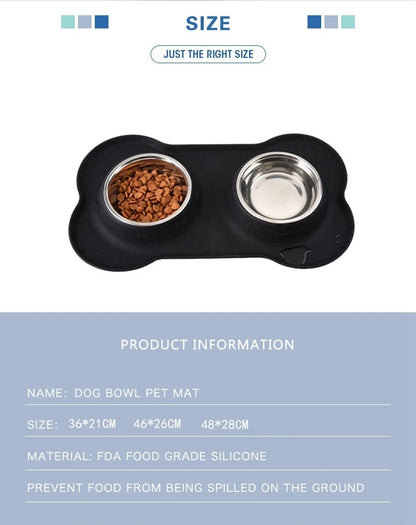 ✨ Eco-Friendly Pet Feeding Set – Say Goodbye to Messy Mealtimes! 🐾-Sniffwaggleandwalk™