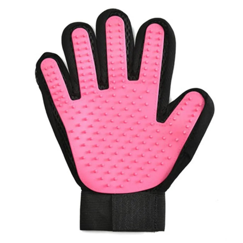 Pet Grooming Gloves - Sniff Waggle And Walk