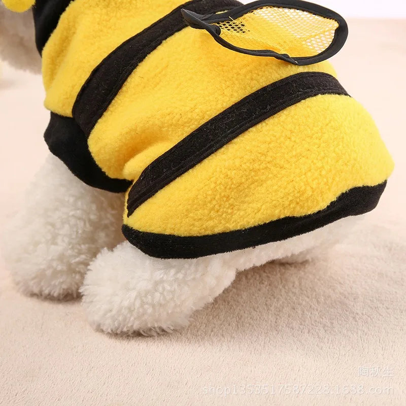 SniffWaggleNWalk™ Bumble Bee Warm Dog/ Cat Clothing! 🐾 - Sniff Waggle And Walk