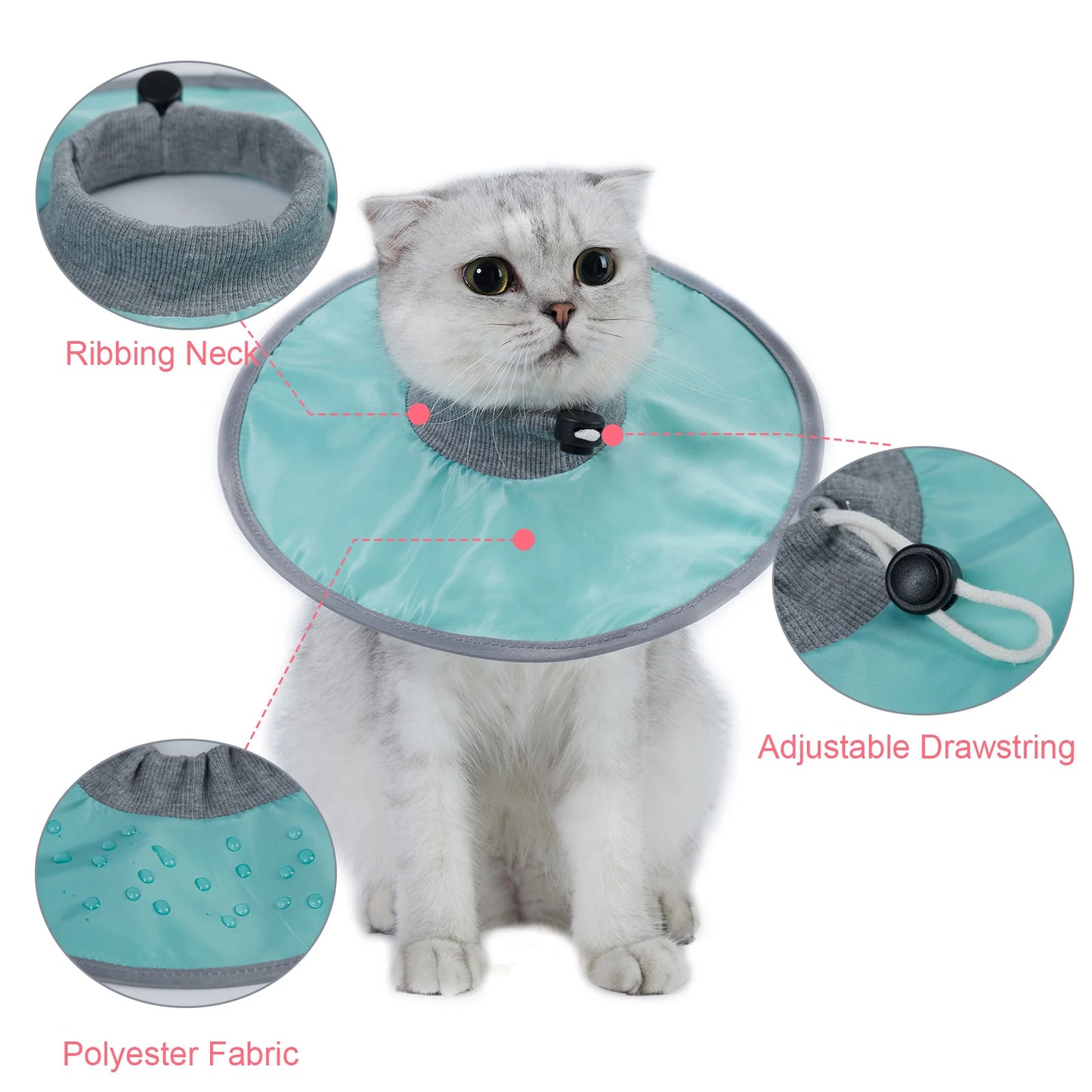 SniffWaggleNWalk soft recovery collar