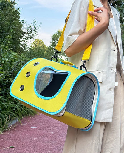 SnuggleGo™ Portable Pet Carrier – Lightweight Cat & Dog Travel Bag