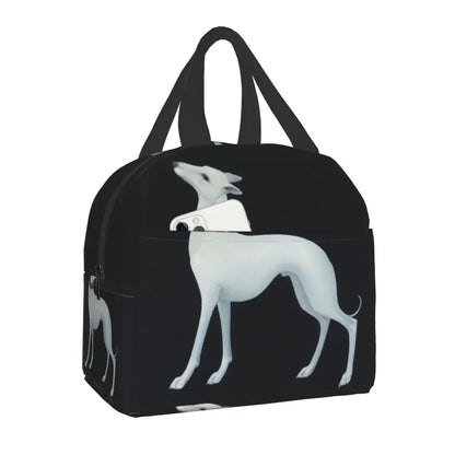 SniffWaggleNWalk™️ Greyhound Dog Lunch Box multifunction Bags.Thermal cooler. Lunch bag kids. - Sniff Waggle And Walk