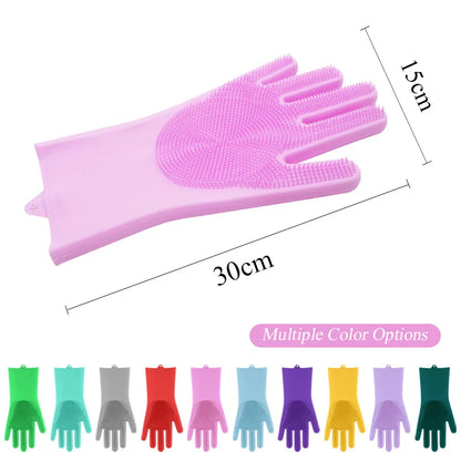 Grooming bathing Gloves by Sniffwaggleandwalk™ - Sniff Waggle And Walk