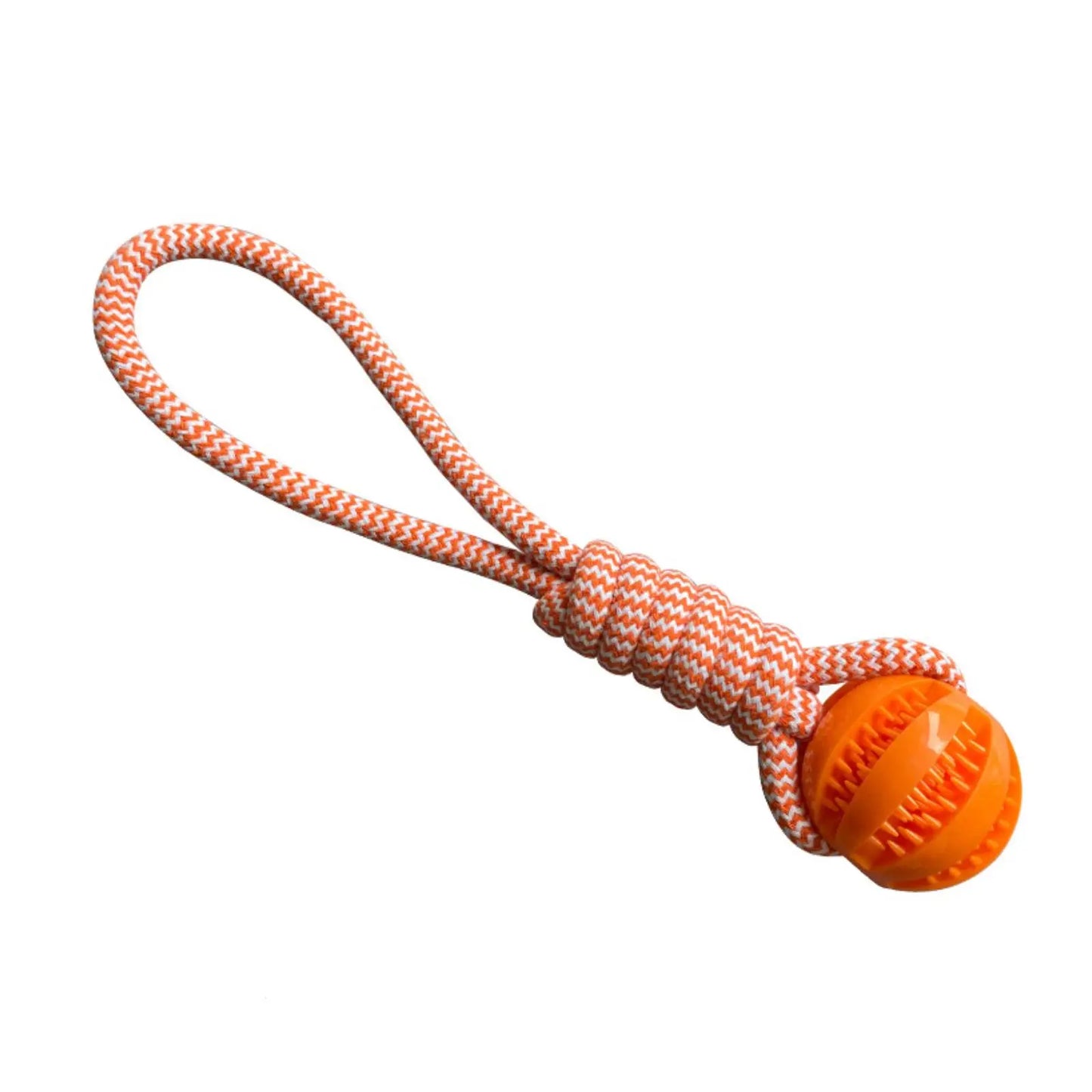 Sniffwagglendwalk® Rope small chew resistant ball. - Sniff Waggle And Walk