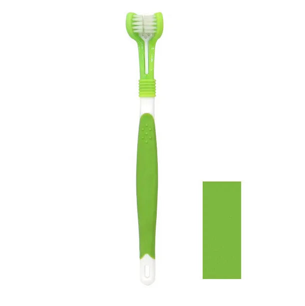 3-Sided Pet Toothbrush - Sniff Waggle And Walk