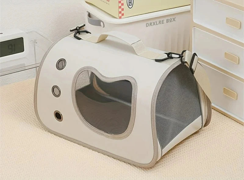 SnuggleGo™ Portable Pet Carrier – Lightweight Cat & Dog Travel Bag