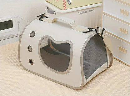 SnuggleGo™ Portable Pet Carrier – Lightweight Cat & Dog Travel Bag