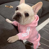 Small Dogs Adidog Jumper – Sporty & Stylish! 🐾-Sniffwaggleandwalk™