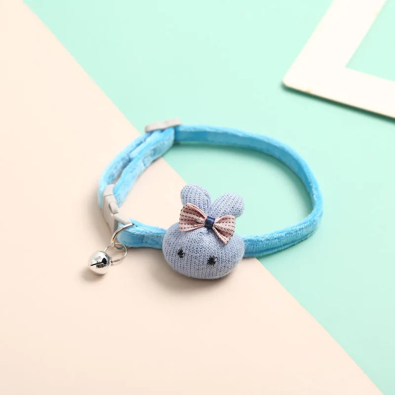 sniffwagglenwalk™ Bell Collar Adjustable Cat Necklace Pet Collar. - Sniff Waggle And Walk