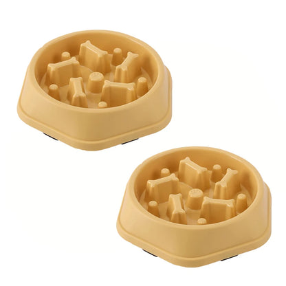 SniffWaggleNWalk slow feeder dog bowl