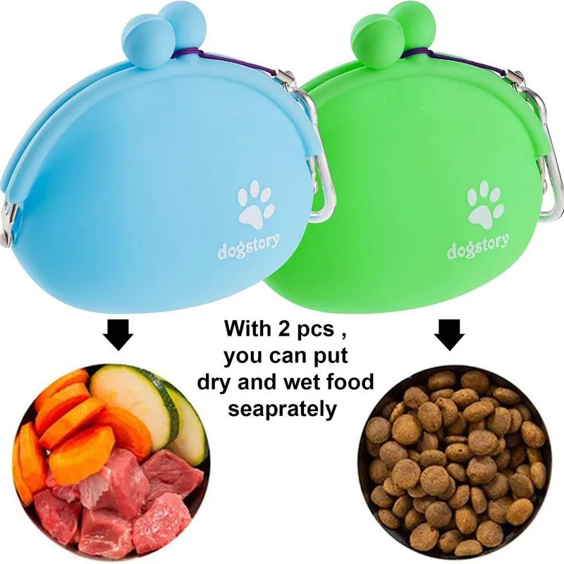 Sniffwagglenwalk™ Waterproof Travel Food Storage compartment. - Sniff Waggle And Walk