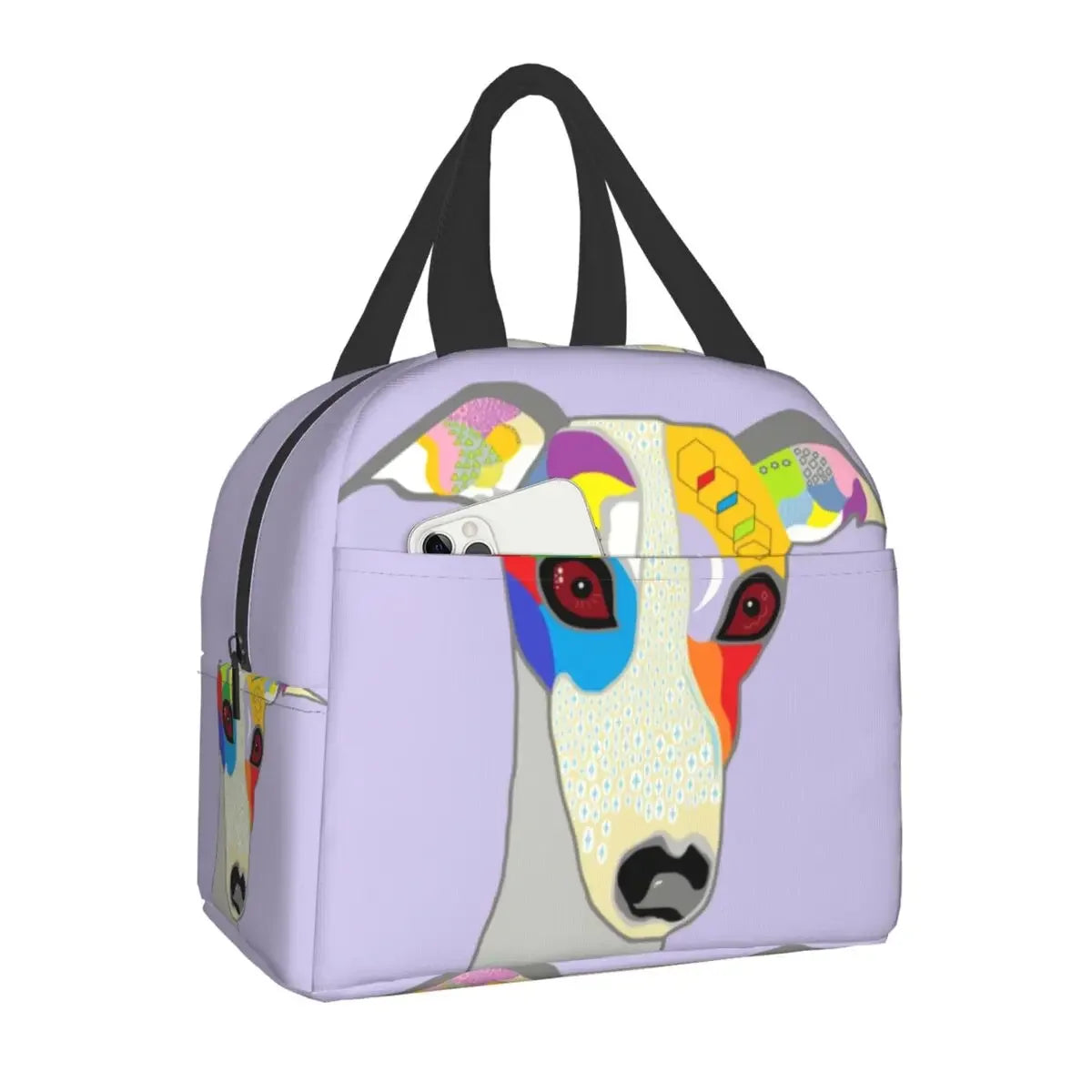 SniffWaggleNWalk™️ Greyhound Dog Lunch Box multifunction Bags.Thermal cooler. Lunch bag kids. - Sniff Waggle And Walk