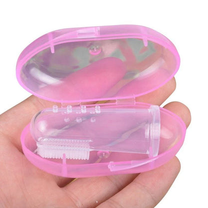 Super Soft Pet Finger Toothbrush. - Sniff Waggle And Walk