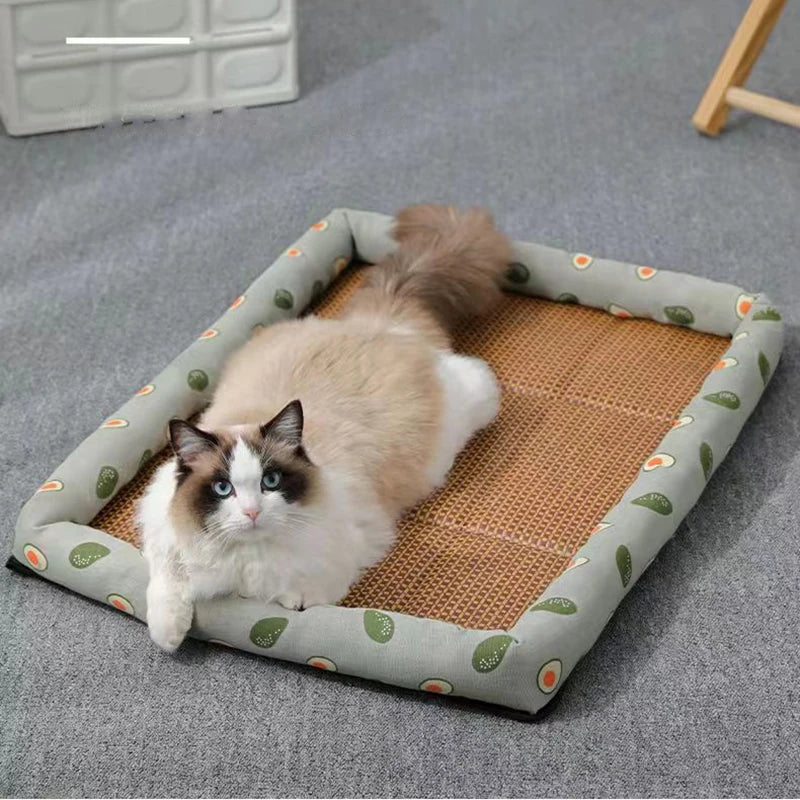 SniffWaggleNWalk™️ Summer Cat Bed Lightweight and Breathable. - Sniff Waggle And Walk