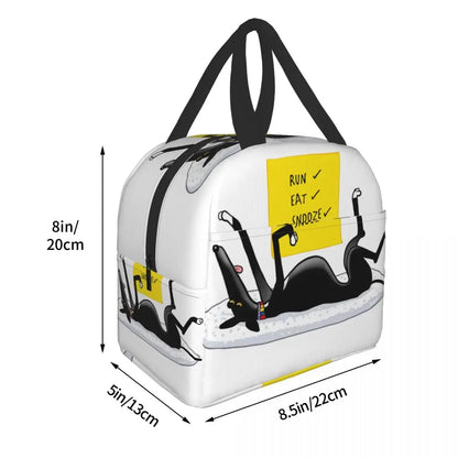 SniffWaggleNWalk™️ Greyhound Dog Lunch Box multifunction Bags.Thermal cooler. Lunch bag kids. - Sniff Waggle And Walk