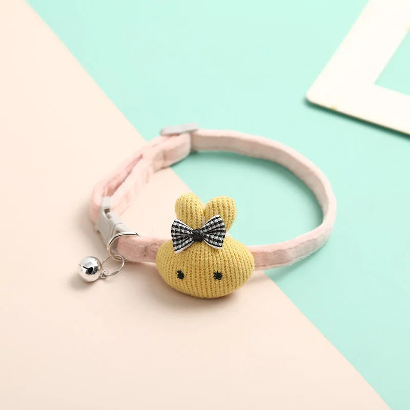sniffwagglenwalk™ Bell Collar Adjustable Cat Necklace Pet Collar. - Sniff Waggle And Walk