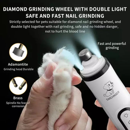 Sniffwagglendwalk® USB Electric Pet Nail Clippers. - Sniff Waggle And Walk