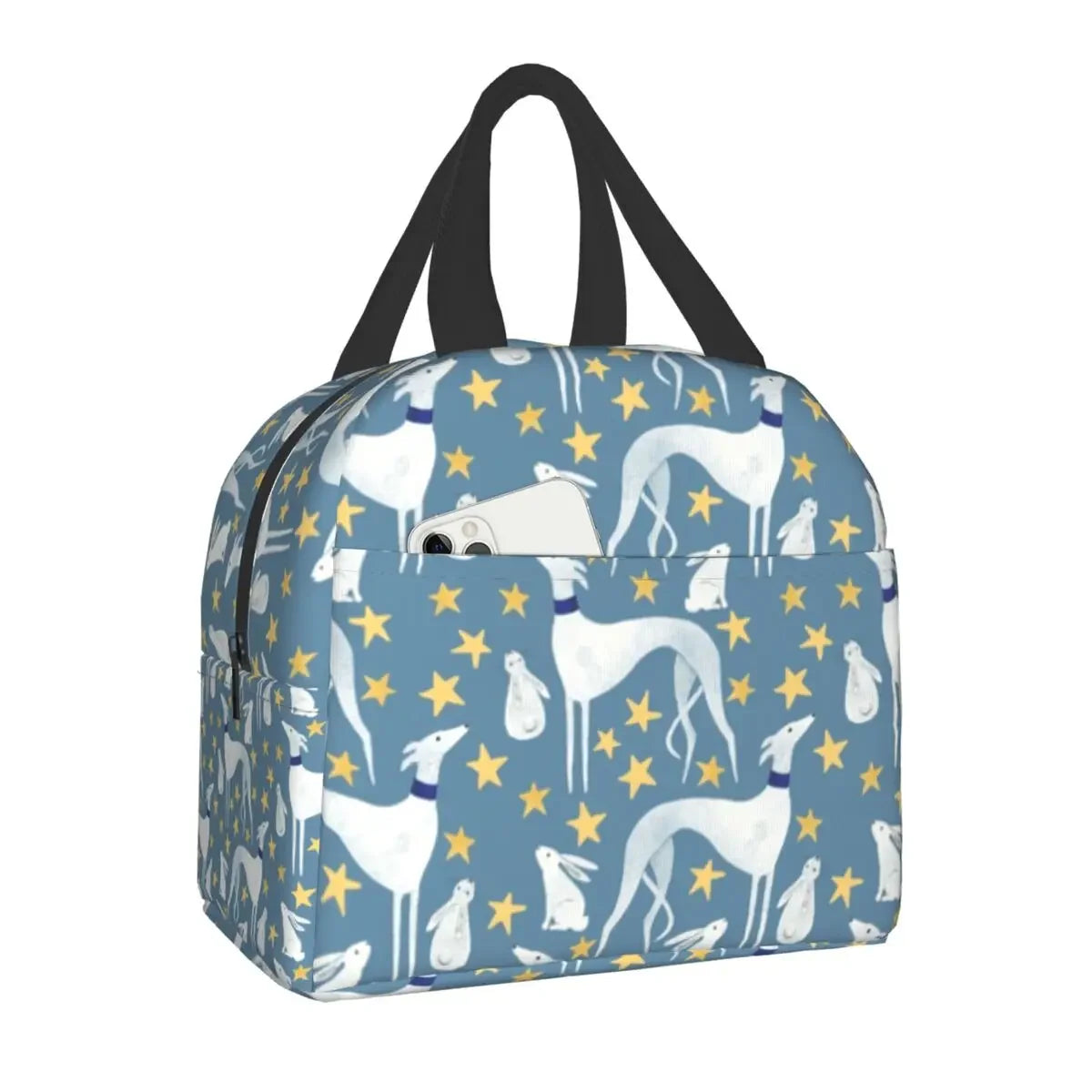 SniffWaggleNWalk™️ Greyhound Dog Lunch Box multifunction Bags.Thermal cooler. Lunch bag kids. - Sniff Waggle And Walk