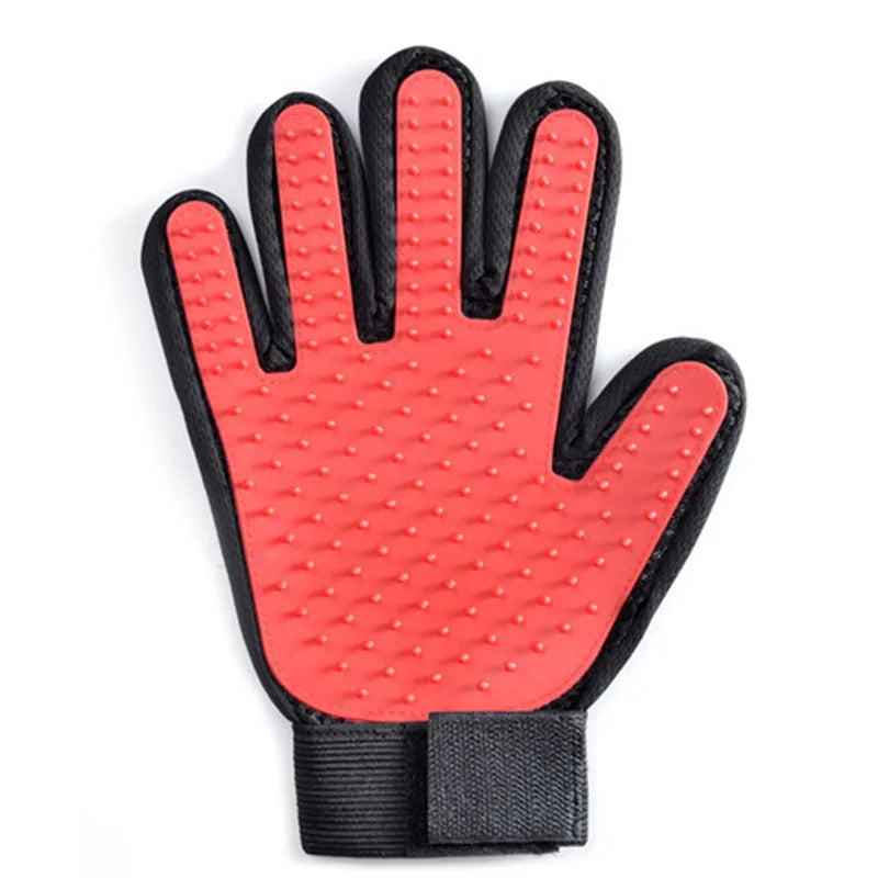 Pet Grooming Gloves - Sniff Waggle And Walk