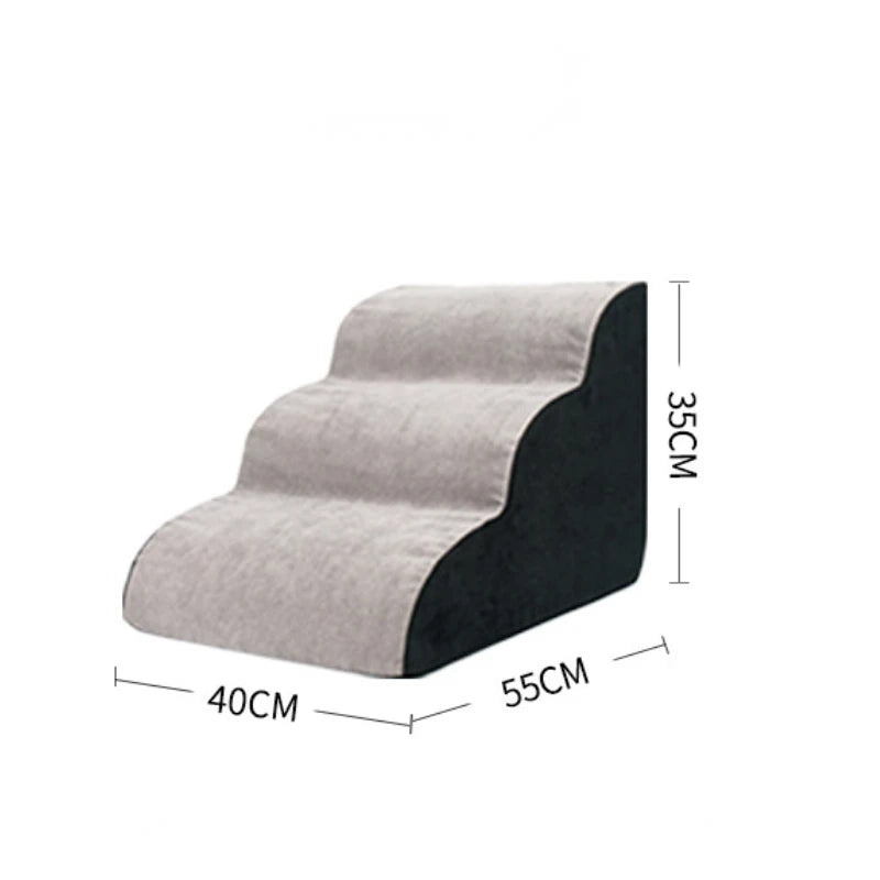 Sniffwagglenwalk™ Memory Foam Dog Sofa Stairs - Sniff Waggle And Walk