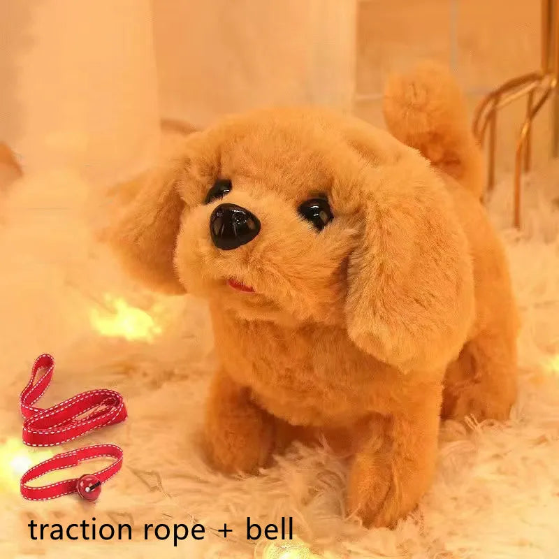 WoofWalker™ electronic plush puppy range — interactive walking barking dog toy for children