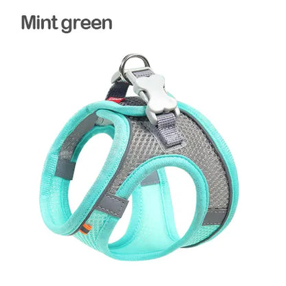 Reflective Breathable Adjustable Harness. by Sniffwagglendwalk® - Sniff Waggle And Walk