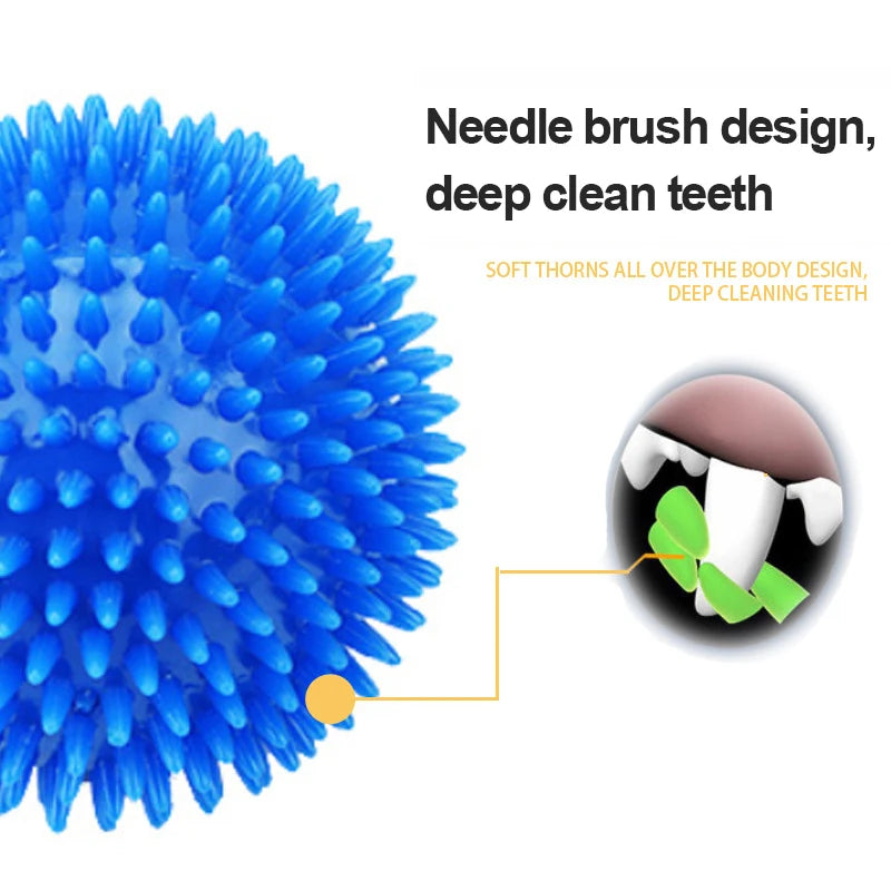 Sniffwagglendwalk® Squeaky Tooth Cleaning Ball. - Sniff Waggle And Walk