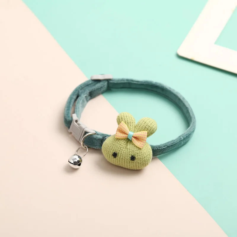 sniffwagglenwalk™ Bell Collar Adjustable Cat Necklace Pet Collar. - Sniff Waggle And Walk