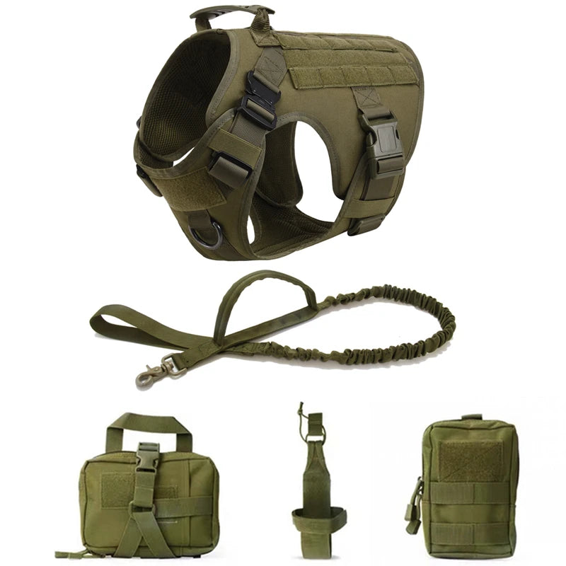 🐾 SniffWaggleNWalk™ Military Vest - Sniff Waggle And Walk