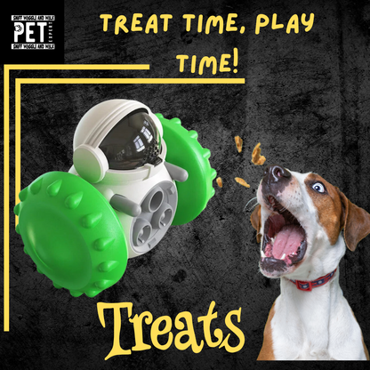 Interactive Rolling Robot – Treat Dispensing Slow Feeder for Dogs.Sniffwaggleandwalk™