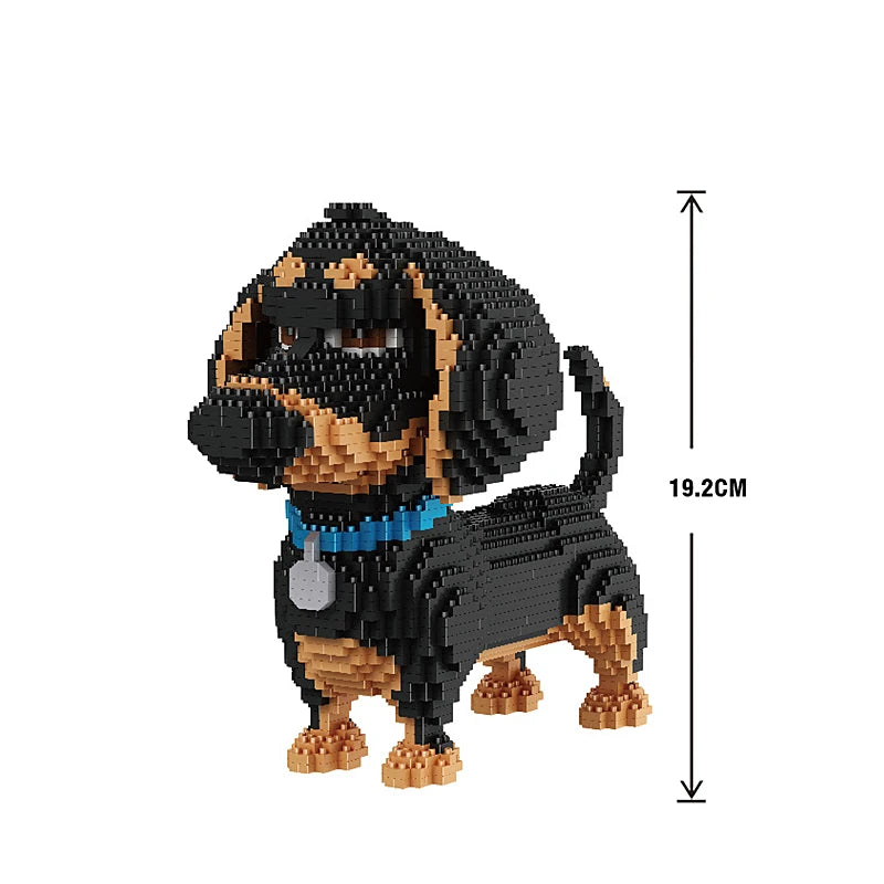 🐾 Snifwagglenwalk™ Cartoon Animal Building Blocks - Sniff Waggle And Walk