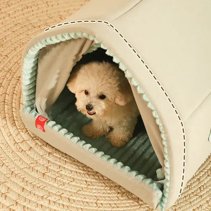 Pet Tent Bed by SniffWaggleNWalk™️ - Sniff Waggle And Walk