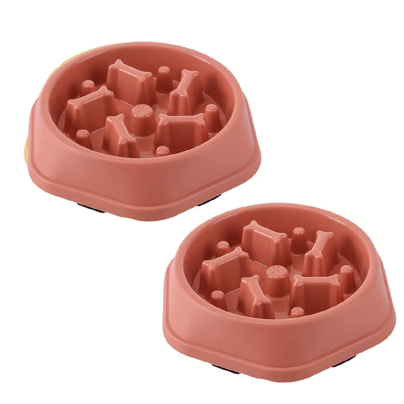 SniffWaggleNWalk slow feeder dog bowl