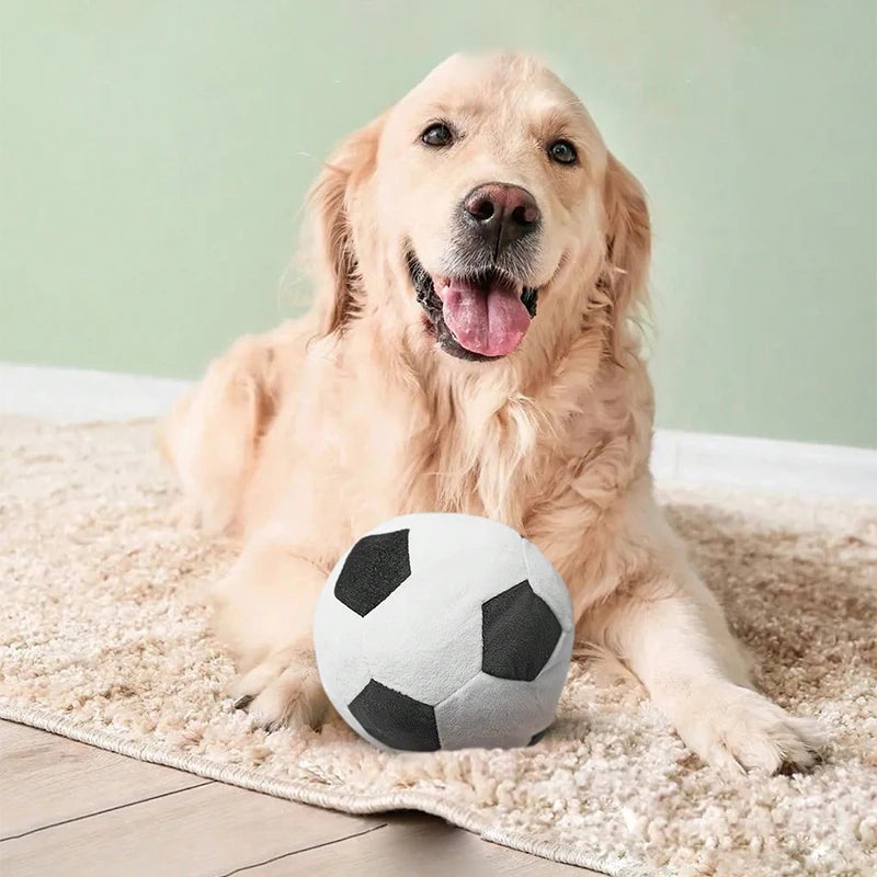 Snifwagglenwalk™ Football Pet Plush Toy: Interactive Fun for Dogs and Cats - Sniff Waggle And Walk