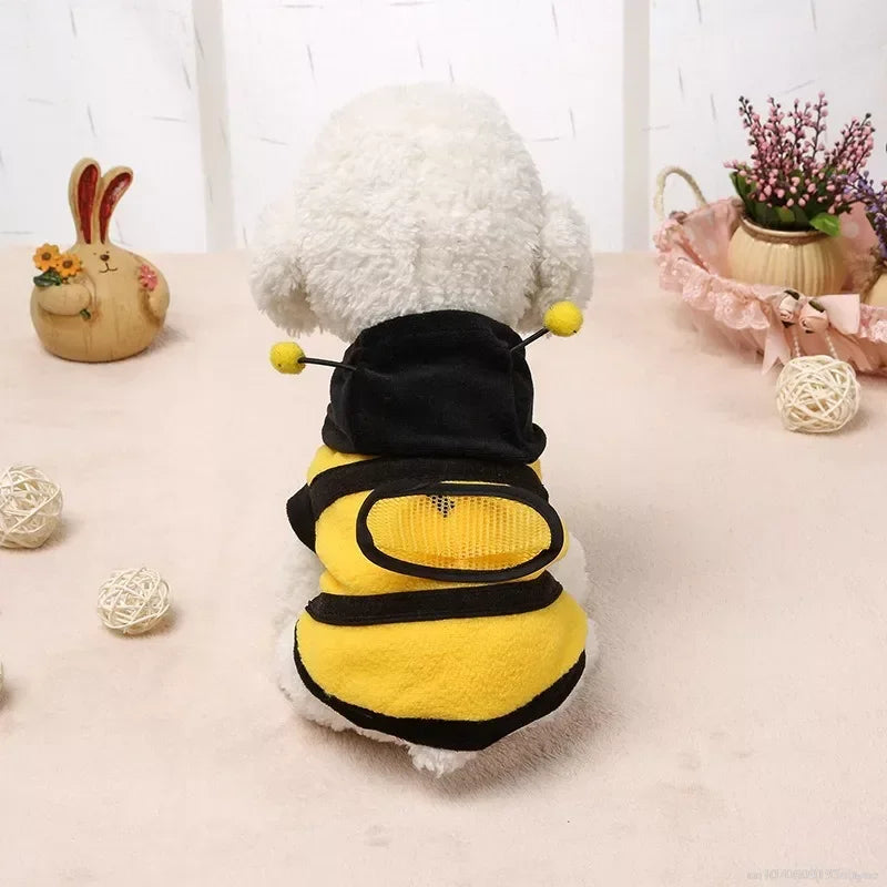 SniffWaggleNWalk™ Bumble Bee Warm Dog/ Cat Clothing! 🐾 - Sniff Waggle And Walk