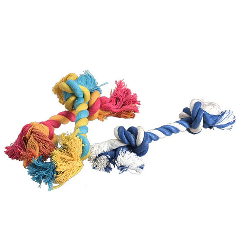 Sniffwagglendwalk® Chew Toy Durable Braided Bone Rope 18CM. - Sniff Waggle And Walk