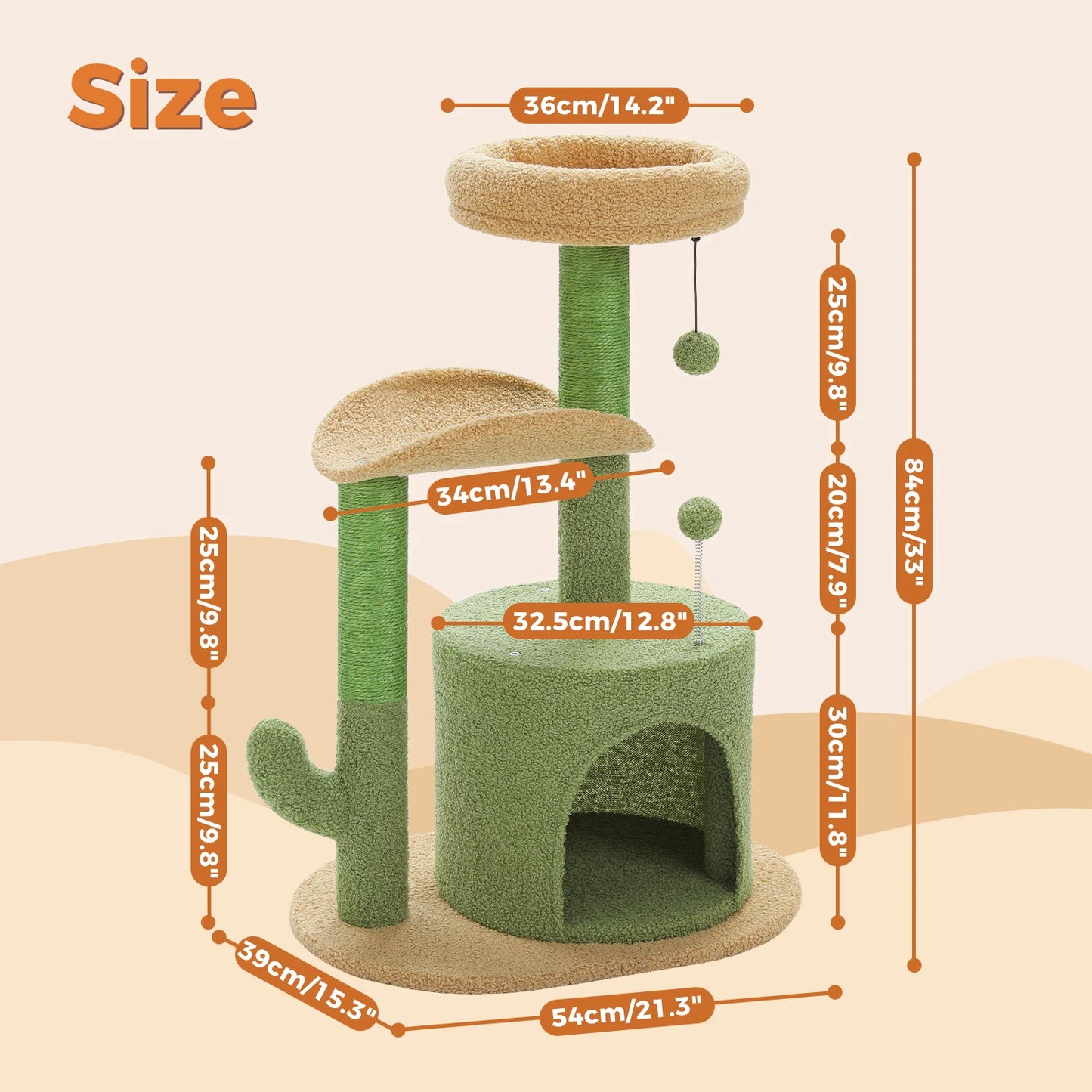 🌼 BloomPlay Cat Tower