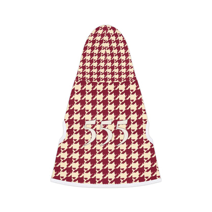 Minimalist Angel Number Pet Hoodie 555