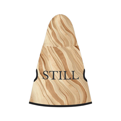 breathable polyester dog hoodie fabric detail