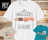 🐾 World's Best GrandPAW T-Shirt – The Ultimate Gift for Dog-Loving Grandpas!