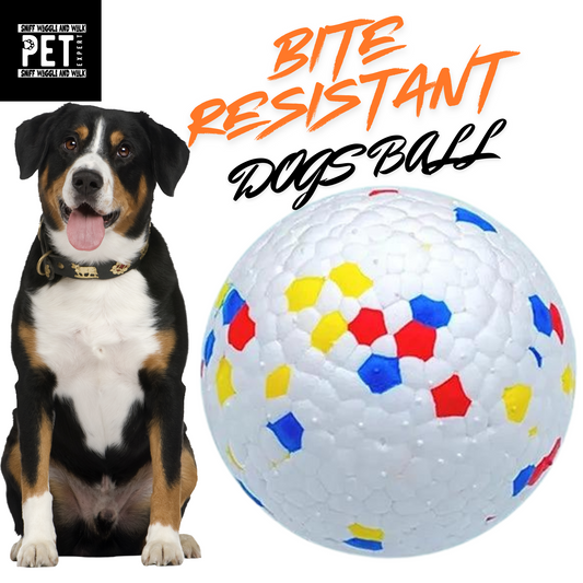 Bite Resistant dogs Ball. Sniffwaggleandwalk™