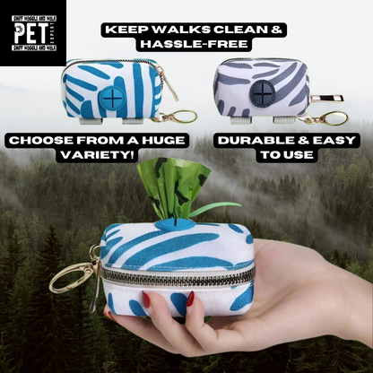 Never Be Caught Without a Poop Bag! 🌈 Stylish Clip-On Poop Bag Holder for Every Walk-Sniffwaggleandwalk™