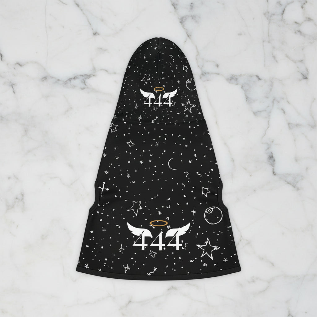 moon an stars dog hoodie angel number 444