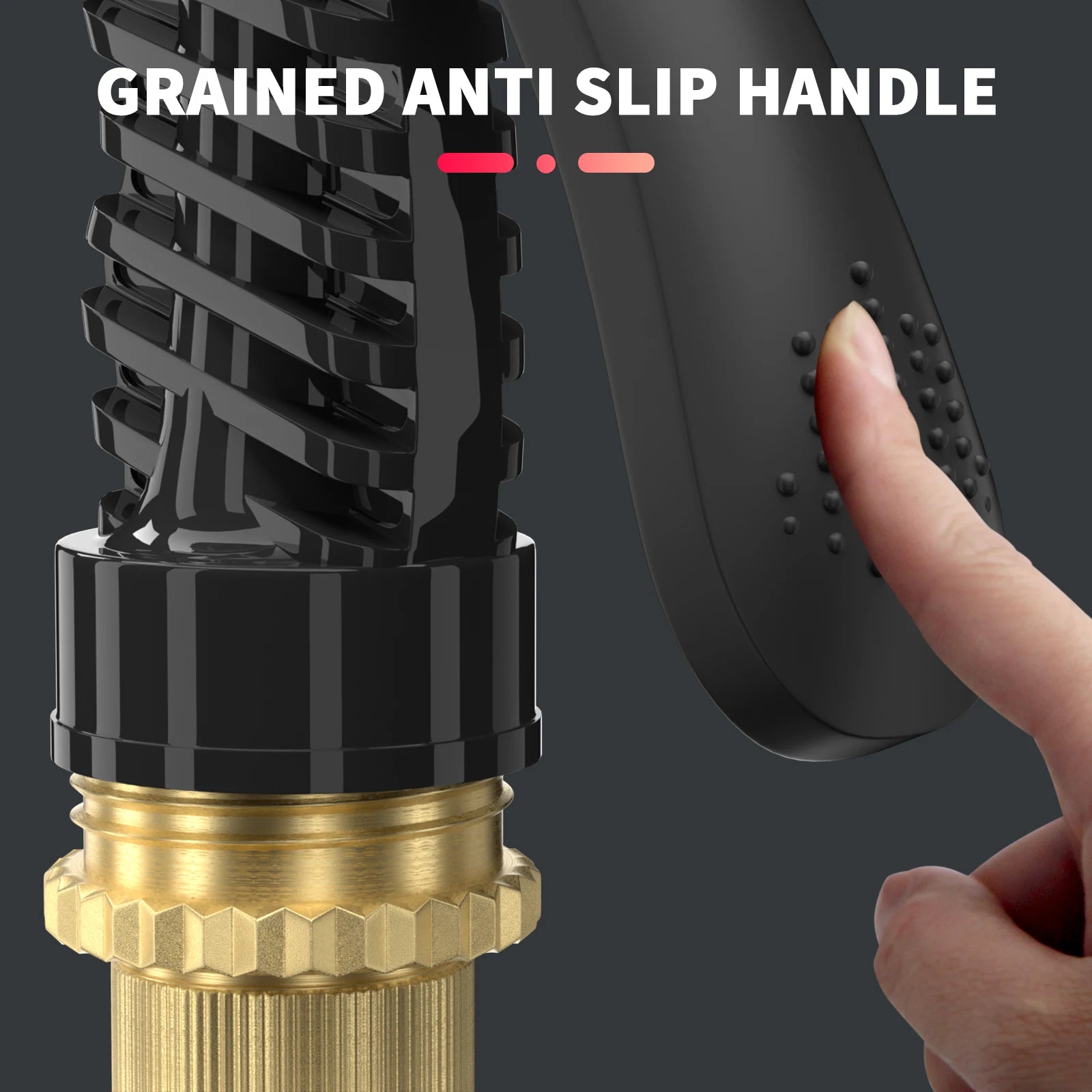 anto slip dog bath hose 